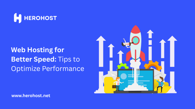 Web Hosting for Better Speed